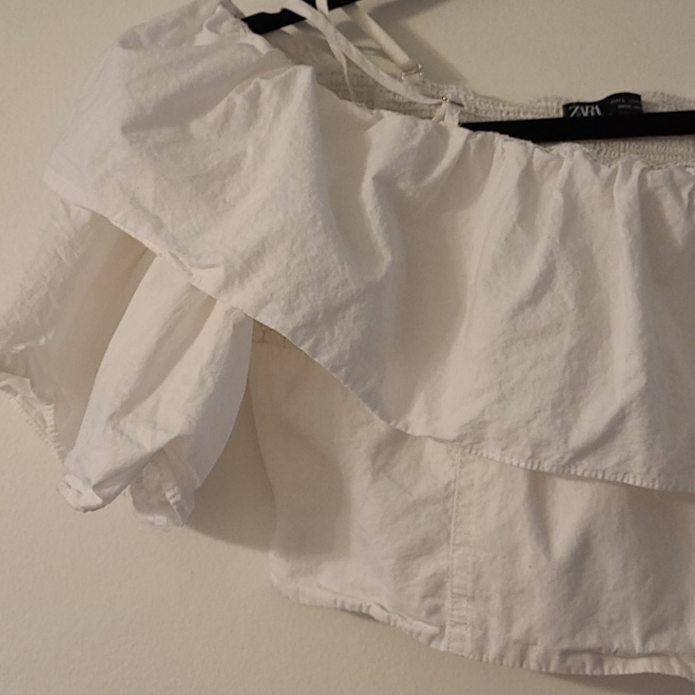 Zara Linen Top - Picture 2 of 4